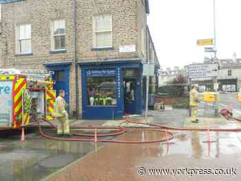 Popular florists' flooded following burst water pipe