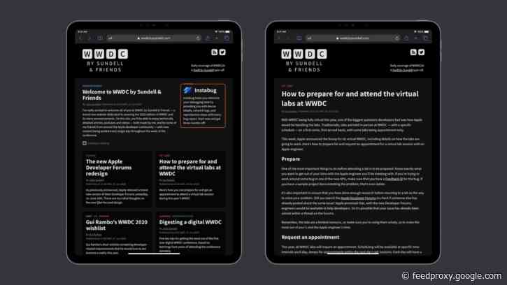 ‘WWDC by Sundell & Friends’ brings in-depth WWDC 2020 coverage from developers’ perspectives