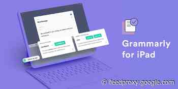 Grammarly iPad app gets built-in Grammarly Editor and support for hardware keyboards