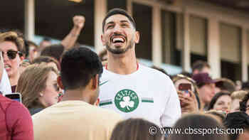 Celtics' Enes Kanter says that his father, Mehmet, has been released from prison in Turkey