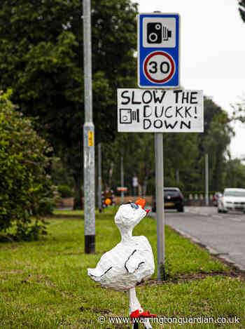 'Snoop Duck' aims to cut speeding on Higher Lane in Lymm - Warrington Guardian