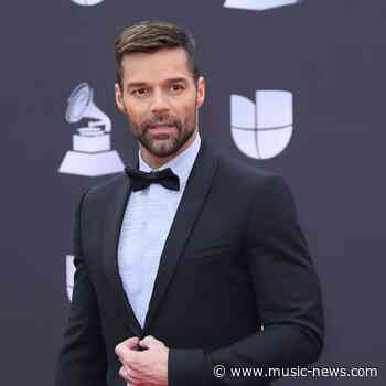 Ricky Martin putting on 'poker face' for children during Covid-19 lockdown
