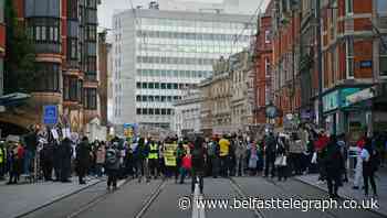 Black Lives Matter protesters march through city centre to ‘make a stand’