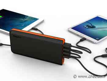 Pick up a 26,000-mAh power bank for $18     - CNET