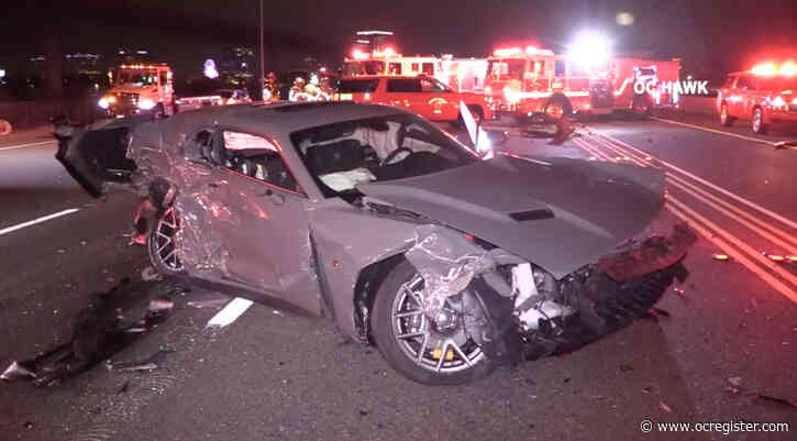 Police arrest man suspected of causing 2018 chain reaction Irvine freeway crash that killed woman, injured 8