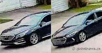 Edmonton police search for suspects in connection with drive-by shooting