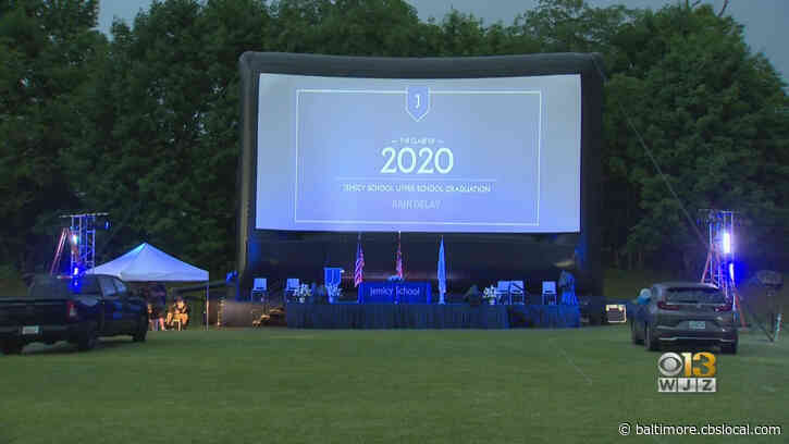 Maryland School Holds Drive-In Style Graduation Ceremony For Class Of 2020