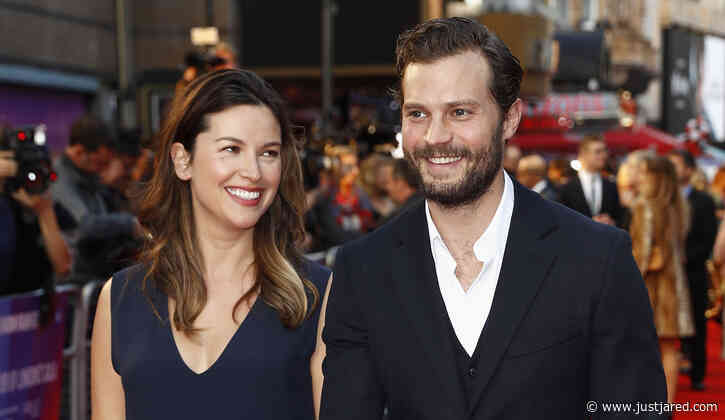 Jamie Dornan Helps Promote His Wife Amelia Warner's New Music!