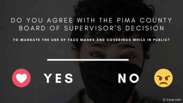 Pima County mandates masks as COVID-19 cases continue to spike