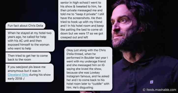Chris D'Elia and the rise of Twitter as a platform to call out sexual predators
