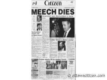 Citizen@175: Constitutional reform dies with Meech Lake accord