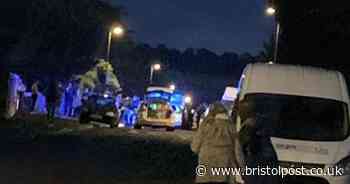 Four police officers attacked in 'massive' south Bristol fight