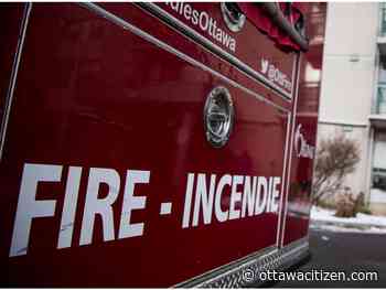 Firefighters quickly extinguish overnight deck fire