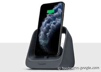 New Spigen Stand All iPhone and Watch charging stand