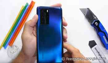 Huwei P40 Pro smartphone gets taken apart