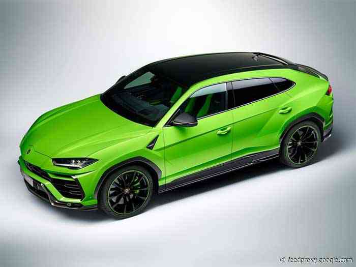 Lamborghini Urus Pearl Capsule comes in bright colors