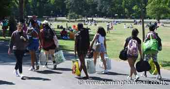 Birmingham set to bask in heatwave next week as temps soar to 29C