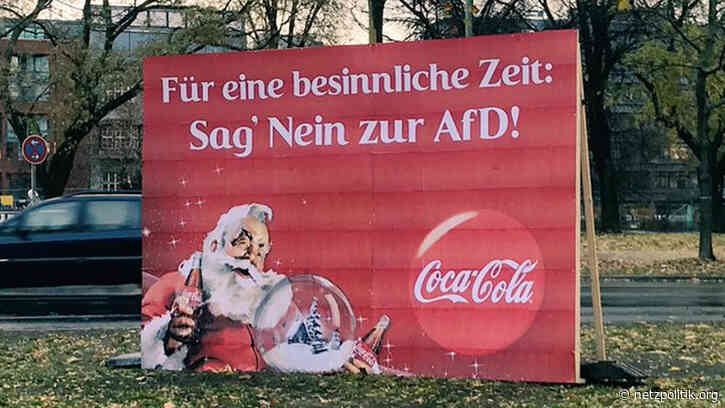 Adbusting: Mit Geheimdienst, Polizei und Terrorabwehrzentrum gegen ein paar veränderte Plakate