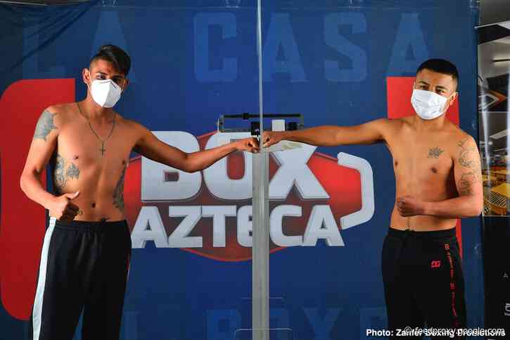Emanuel Navarrete 127 lbs vs. Uriel Lopez 127 lbs – Weigh-in RESULTS