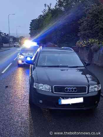 SEIZED: Police find car on false plates in Breightmet