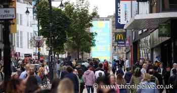 Northumberland street packed in first weekend of shopping