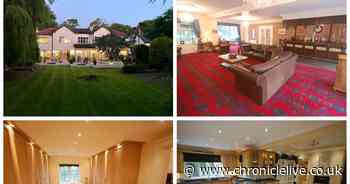 Look inside this million pound home with built-in bar and walk-in wardrobe