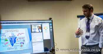 How live interactive online lessons work in schools around Wales