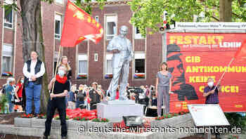 Erlaubt: Linksextremisten errichten Lenin-Statue in Gelsenkirchen