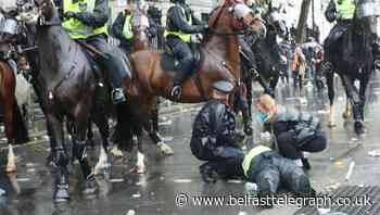 Appeal to trace demonstrators over ‘abhorrent’ protest behaviour