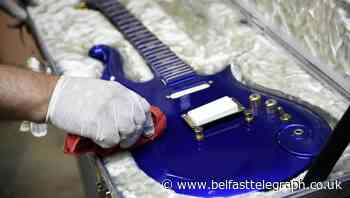 Guitar from Prince’s prime sells for huge sum at auction