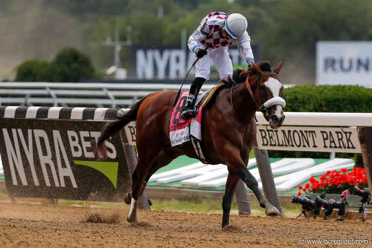 Tiz the Law delivers, runs away with Belmont Stakes