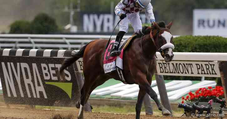 New York-bred Tiz the Law wins Belmont Stakes in Triple Crown opener