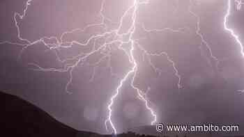 Alerta por fuertes lluvias en el área metropolitana de Buenos Aires - ámbito.com