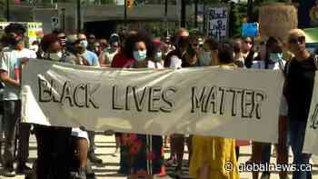 Protesters in Ottawa march against anti-Black racism and police brutality | Watch News Videos Online - Globalnews.ca