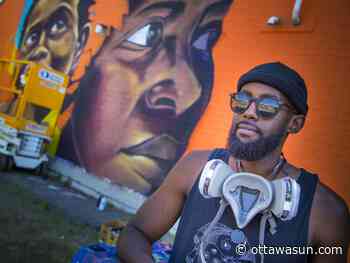 WALL ART: Ottawa artist brings colourful mural to Chinatown - Ottawa Sun