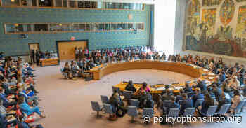Ottawa's ill-fated quest for a UN Security Council seat - Policy Options