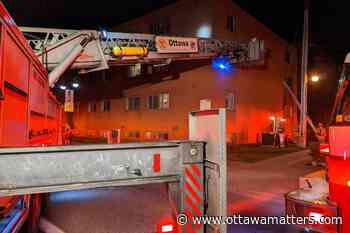 Ottawa fire respond to early morning blaze in Lowertown - OttawaMatters.com