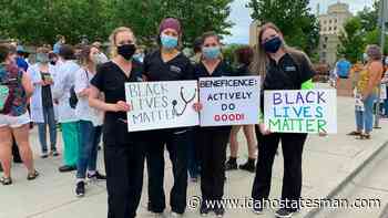 Idaho’s medical community rallies at the Capitol to stand with Black Lives Matter - Idaho Statesman
