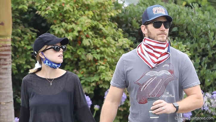 Chris Pratt Goes for a Stroll with Pregnant Wife Katherine Schwarzenegger