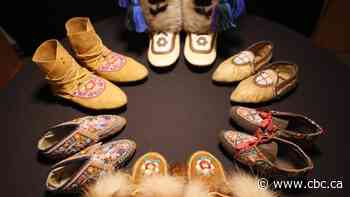 Storyboot workshop teaches moccasin-making, promoting 'reconciliation stitch by stitch'