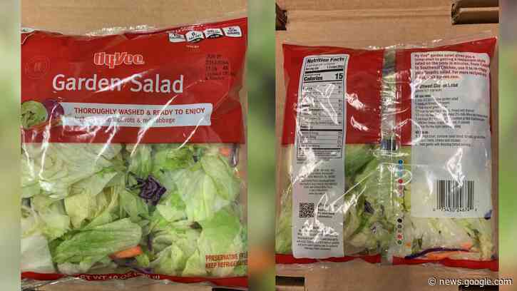 Hy-Vee recalls salad product after potential Cyclospora contamination - 1011now