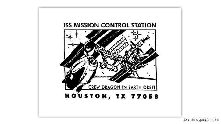 SpaceX Crew Dragon lands on postmark - Linn's Stamp News