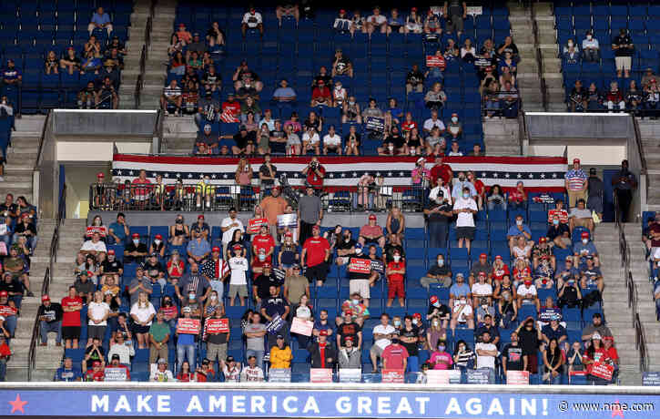 K-Pop fans register thousands of fake tickets for half-empty Trump rally in Oklahoma