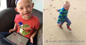 Adorable Nate is coming on leaps and bounds thanks to the Sunshine Fund