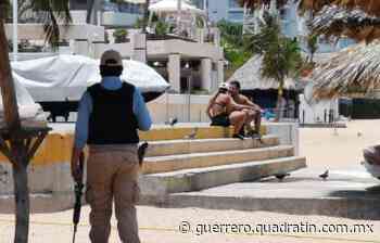 ¡Qué oso! Retiran a Pablo Montero y Mariana Seoane de playas de Acapulco - Quadratin Guerrero