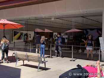 I went to a reopened Apple Store and listened to the silence