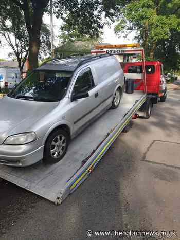 Two vehicles with false plates found on Knott Lane, Johnson Fold