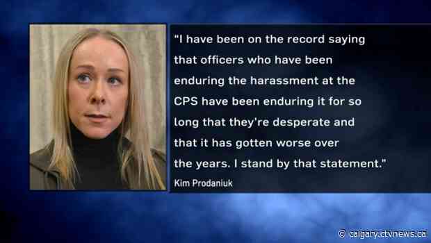 Female Calgary police officer wants harassment lawsuit to bring change