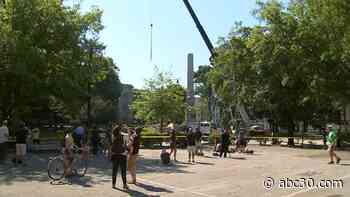 North Carolina Confederate monument taken down from Capitol grounds following governor's order