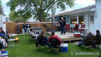 Backyard comedy show provides entertainment for all involved